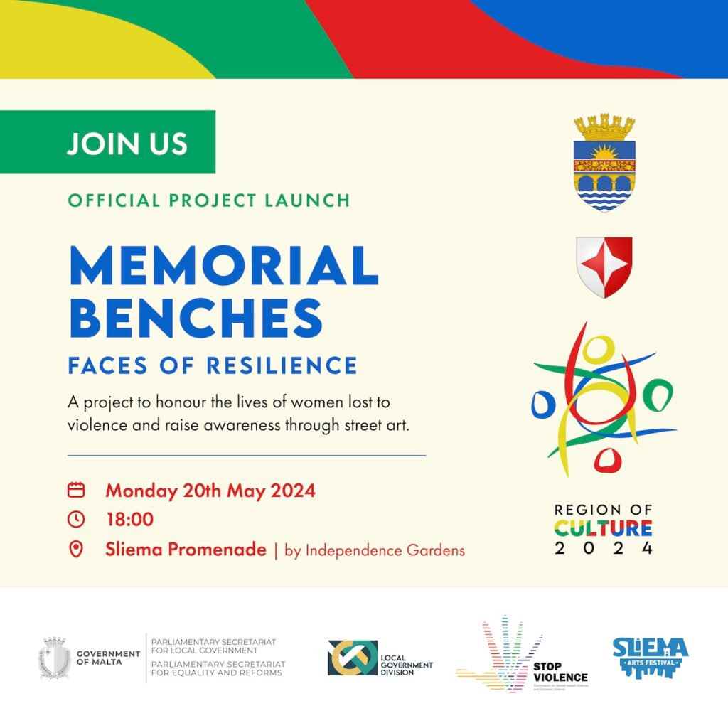On Monday May 20th at 18:00 the Eastern Regional Council will officially be launching the 'Memorial Benches - Faces of Resilience' project.