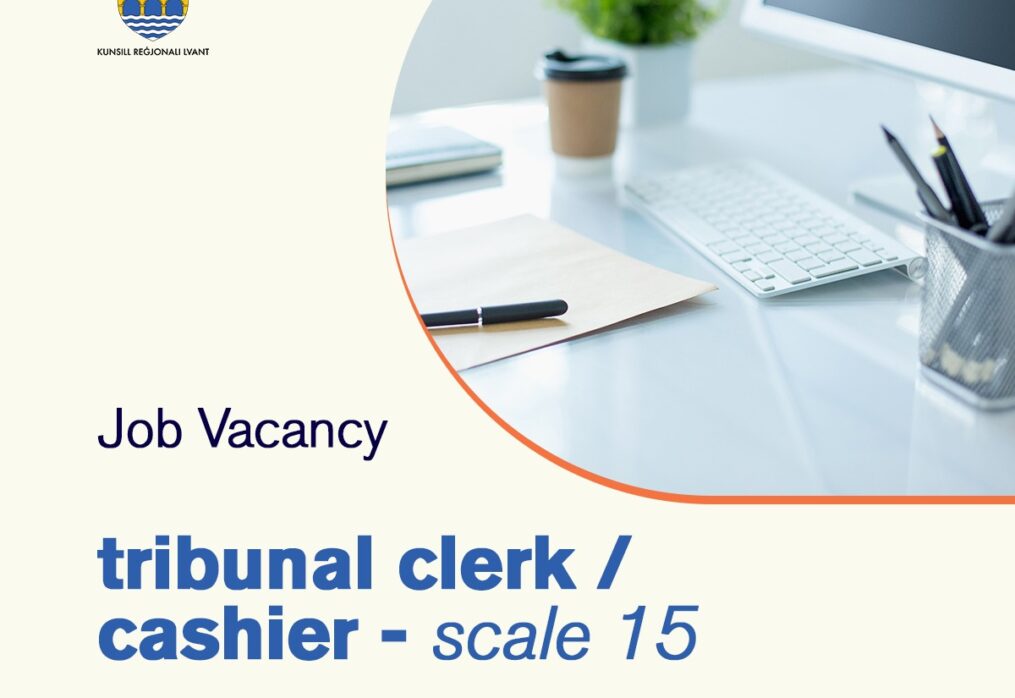 Tribunal Clerk/Cashier