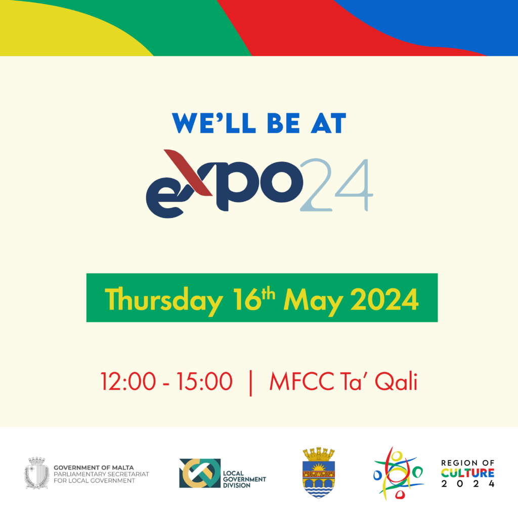 We are excited to announce that we will be at the Expo24, at the MFCC in Ta’ Qali on Thursday, 16th May from 12:00 pm until 3:00 pm. See you there!