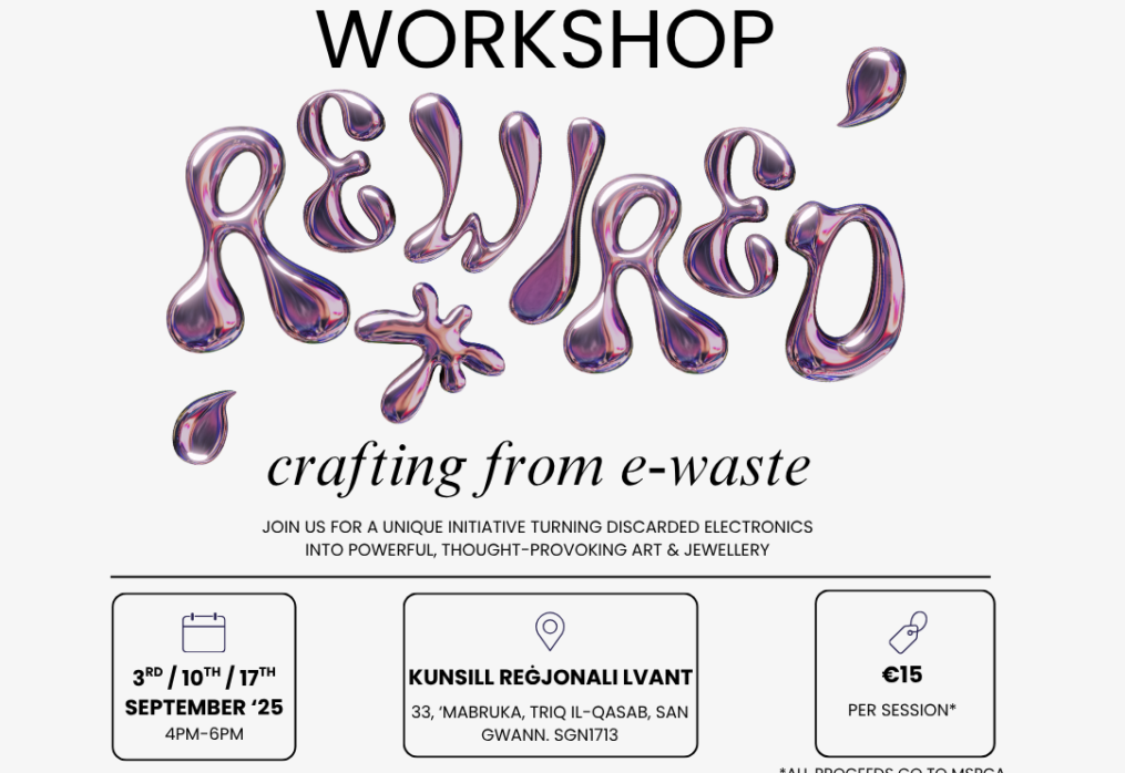 ReWired: Crafting Art from E-Waste Workshop