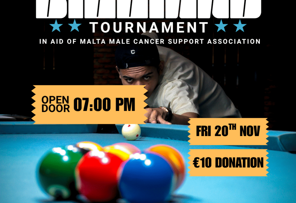 Movember billiard tournament